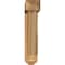 Ekena Millwork Traditional Arts and Crafts Rough Sawn Bracket w/ Offset Brace, Western Red Cedar, 6"W x 28"D x 28"H BKT0604X28X28TRA03RWR - alternate 2